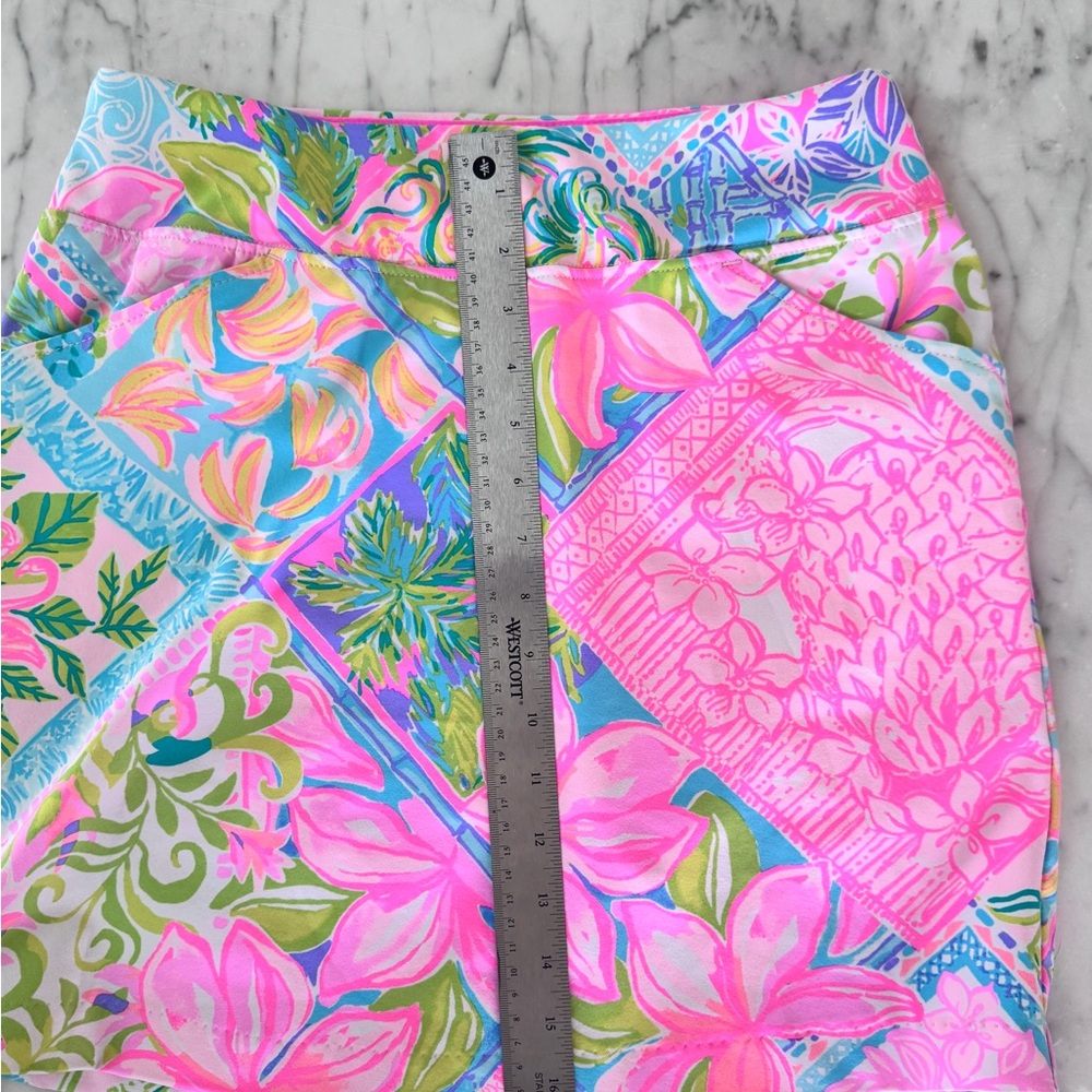 Lilly Pulitzer Floral Skirt w shorts - Picture 5 of 7